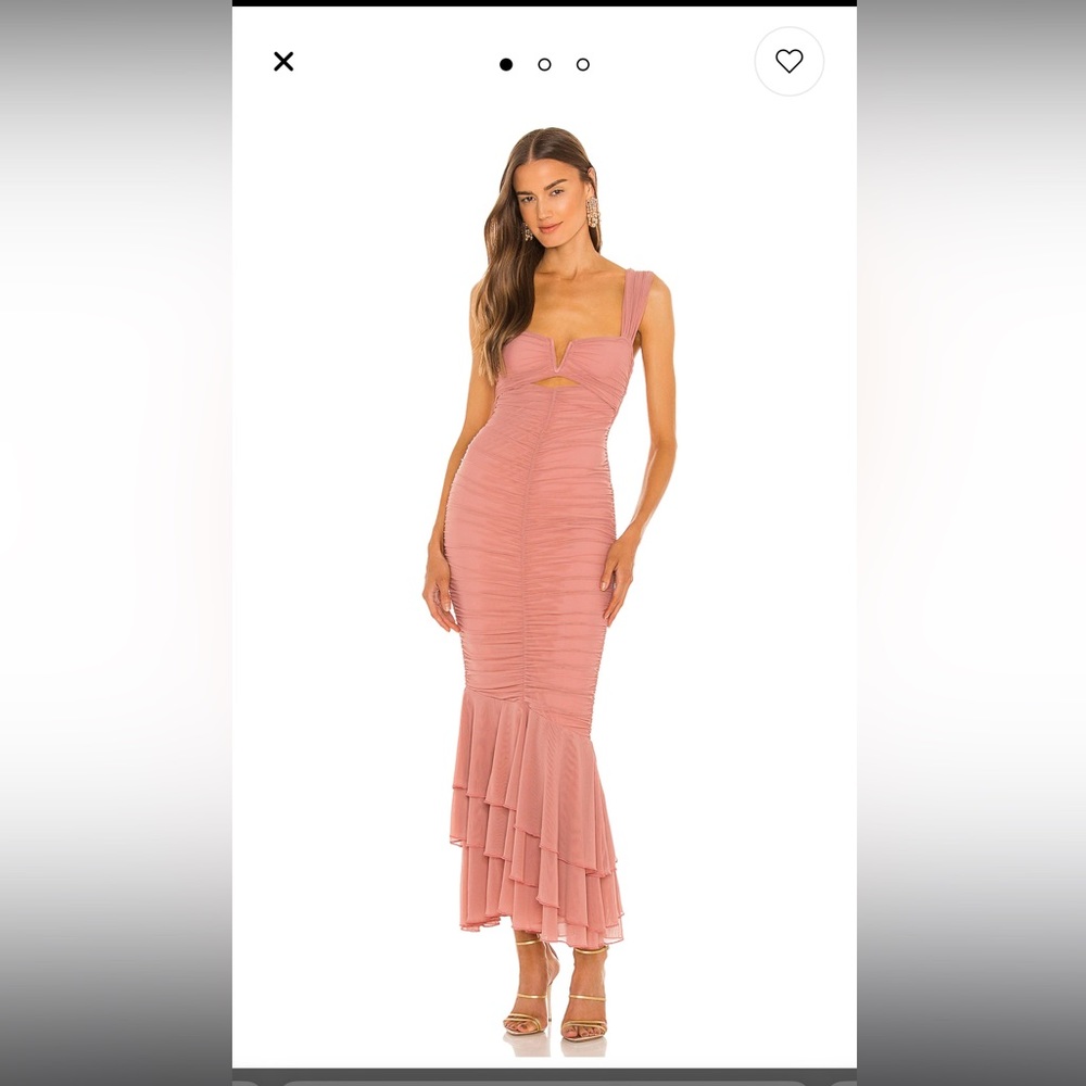 Michael Costello x REVOLVE Hilary Gown in Blush